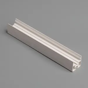 Kunden spezifisches extrudiertes PVC-Fenster profil U-und C-Typ-Kanal-LED-Kunststoff-Extrusions-Upvc-Profil