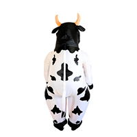 Costume de vache gonflable pour tout le corps, costume gonflable pour cosplay, fête, festival, défilé d'Halloween, carnaval, combinaison