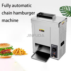 <span class=keywords><strong>Nueva</strong></span> Máquina Vertical Totalmente Automática de Acero Inoxidable para Calentar y Hornear Hamburguesas con Cinta Transportadora, Máquina de Hamburguesas McDonald's - Product Image 2