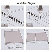 Dek WPC Kontemporer Halus 25mm Tekstur Kayu 3D Embossed Co-extrusion Tahan Air Tahan Api Lantai Luar Ruangan Taman Balkon