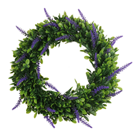 Vente en gros guirlande artificielle suspendue plante artificielle herbe fleur artificielle pour la maison jardin décoration intérieur extérieur décoration