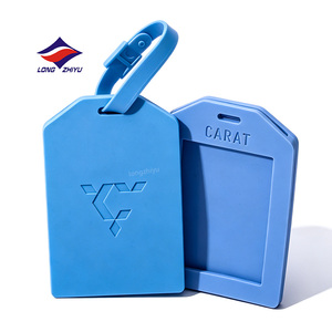 Etiqueta <span class=keywords><strong>de</strong></span> Equipaje <span class=keywords><strong>de</strong></span> PVC Suave Personalizada Longzhiyu, 20 Años <span class=keywords><strong>de</strong></span> Experiencia, Etiqueta <span class=keywords><strong>de</strong></span> Silicona con Letras, Accesorio <span class=keywords><strong>de</strong></span> Viaje, Duradera, Impermeable, Etiqueta con Nombre - Product Image 4
