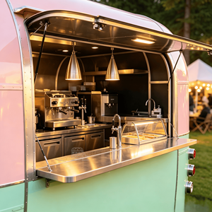 Australian Standard Food Trailer Mobile Catering Food Van Food Concession Trailers Food Truck Comidas - Product Image 3