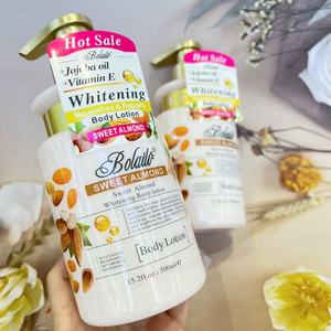 Lotion corporelle éclaircissante à bas prix 500ml amande VC hydratante, rafraîchissante, beauté et soins de <span class=keywords><strong>la</strong></span> peau vente chaude de haute qualité - Product Image 5