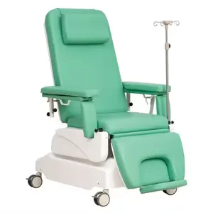 医院电动斜躺式献血椅血液透析椅血液透析医用输液椅