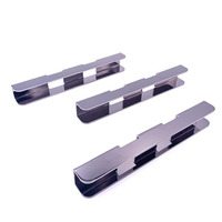 Clavijas de pie automotrices de titanio de acero inoxidable anodizado mecanizado CNC personalizado, pedales de motocicleta, accesorios de fabricación de taller