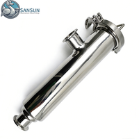 Filtres pour le refroidissement liquide des centres de données, filtre de refroidissement liquide SS316L, filtration de liquide de refroidissement CDU pour serveur GPU, vente en gros personnalisée OEM