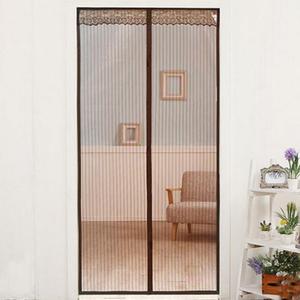 Pantalla magnética de poliéster para insectos, malla para puerta, antimosquitos, ventana, moscas, cortinas, red negra - Product Image 6