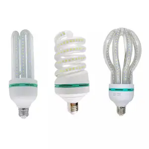 Lâmpada led para economia de energia u/espiral 20w cfl lâmpada led branca para áreas internas