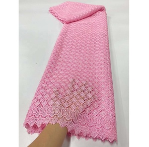 Tissu de dentelle de Tulle <span class=keywords><strong>français</strong></span> pour robe de soirée de mariage conception originale fournisseur d'or tissu de dentelle brillante tissu de dentelle de coton - Product Image 5