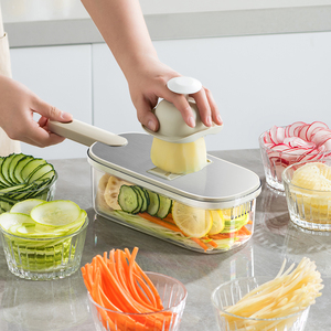 <span class=keywords><strong>Râpe</strong></span> manuelle multifonctionnelle pour couper les légumes, les pommes de terre, les fruits et les oignons <span class=keywords><strong>Râpe</strong></span> <span class=keywords><strong>à</strong></span> <span class=keywords><strong>fromage</strong></span> en acier inoxydable avec mitaines - Product Image 3