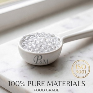 Cuillère doseuse en plastique blanc de 0,25 ml, 0,25 g, 1 g, 2 g, 3 g, 5 g, 10 g, 15 g pour poudre de lait, thé, sel, fond rond plat, cuillère à médicaments - Product Image 5