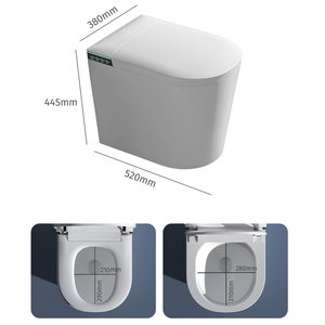 <span class=keywords><strong>WC</strong></span> intelligent de luxe avec bidet automatique, cuvette de toilette électrique intelligente pour salle de bain - Product Image 3