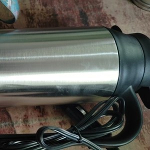 Bouilloire électrique 12V 24V en acier inoxydable pour voiture, alimentation électrique, ébullition d'eau, utilisation en voyage - Product Image 1