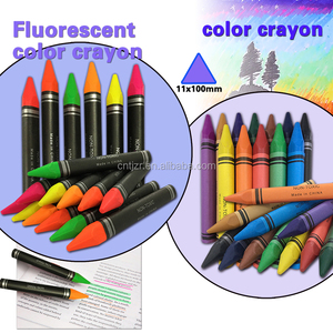 12Pcs Không-Độc Hại Hình Dạng Tam Giác Cho Trẻ Em NEON Màu Bút Chì Màu - Product Image 6