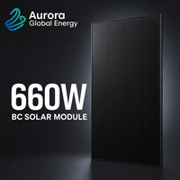 Panneau solaire bifacial N-Type TOPCon 660W haute efficacité anti-brouillard salin TUV CE pour toitures C&I Garantie de puissance linéaire de 25 ans