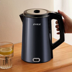 Hervidor Portátil de Acero Inoxidable de 1.8L para Uso Doméstico y Hotelero, con Apagado Automático por Ebullición en Seco y Base Giratoria de 360 Grados - Product Image 3