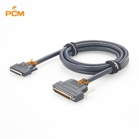 Kabel SCSI HPDB68 Male ke VHDCI68 Male 68 Pin MDR ke SDR untuk Kartu Akuisisi Camera Link Frame Grabber, VHDCI68 ke HPDB68