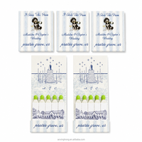 Allumettes de sécurité en bois personnalisées imprimées, écologiques, avec boîte à allumettes personnalisée pour les souvenirs de mariage et de fête