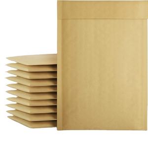 Vendita calda kraft bubble mailer busta imbottita formato personalizzato <span class=keywords><strong>carta</strong></span> kraft <span class=keywords><strong>buste</strong></span> postali imballaggio biodegradabile per i vestiti - Product Image 1