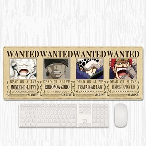 แผ่นรองเมาส์อนิเมะลายเกม 47 แบบ ขนาด 80*30*0.3 ซม. สั่งทำได้ 1 ชิ้น ลายประเทศวานโอ นิคา ลูฟี่ โซโล นามิ ช็อปเปอร์ เอซ - Product Image 1