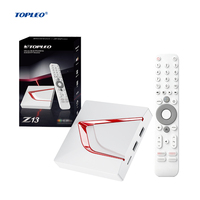Topleo Box TV Android, Reproductor Multimedia Inalámbrico, Receptor Web, Hub de Red Inteligente para Escritorio, Android TV Box