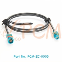 Cable HSD macho a hembra LVDS Original Rosenberger HSD 535 de 2 a 1 Cable de 4 núcleos Dacar blindado para BMW