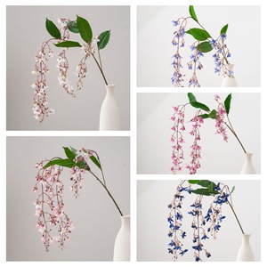 ดอกมะลิประดิษฐ์ CallaFloral กิ่งเดี่ยว สีฟ้า ขาว ชมพู น้ำเงินเข้ม แดงกุหลาบ ผ้าทอสำหรับตกแต่งภายใน - Product Image 3