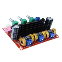 XH-M139 2.1 canaux amplificateur audio de puissance 12V-24V large tension TPA3116D2 2*50W + 100W amplificateur de puissance