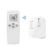 Termostato WiFi HY703RF de Diseño Moderno para Caldera de Gas con Control Remoto Inalámbrico para Calefacción por Suelo Radiante