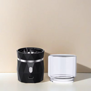 Grinder per Erbe e Tabacco <span class=keywords><strong>CANNA</strong></span> Moderno, Ricaricabile USB, Nero, Mini, in Vetro, Manuale, Portatile, con Funzione di Conservazione - Product Image 2