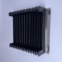 Cache-poussière pour machine CNC, protection en plaque d'acier, bouclier télescopique, acier inoxydable, certifié DeTianHai ISO9001
