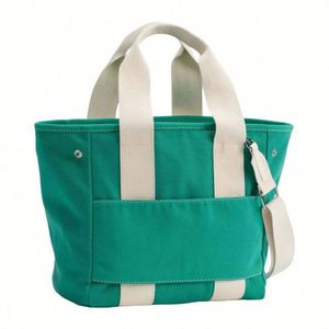 กระเป๋าผ้าแคนวาสชายหาด LILA ขนาดกลาง พิมพ์โลโก้ได้ ทนทาน ใช้ซ้ำได้ พับเก็บได้ เหมาะสำหรับการเดินทาง - Product Image 5