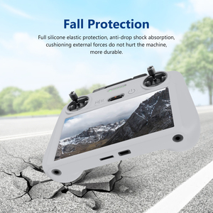Pour DJI RC <span class=keywords><strong>2</strong></span> <span class=keywords><strong>Mavic</strong></span> <span class=keywords><strong>Air</strong></span> 3 <span class=keywords><strong>Drone</strong></span> accessoires télécommande couverture Silicone anti-poussière étui de Protection manchon - Product Image 4