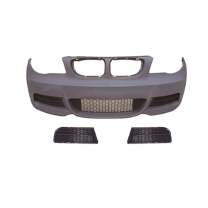 Pare-chocs avant BMW Série 1 E87 avec feux antibrouillard et calandre, pièces de modification modèle 07-11 - Product Image 2