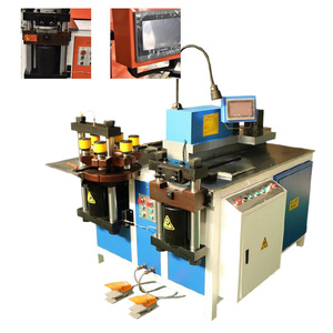 Máy gia công thanh cái CNC đa chức năng tự động uốn, đục lỗ và cắt máy gia công thanh cái thủy lực 3 trong 1 - Product Image 3