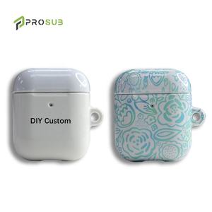 Prosub Custodia per <span class=keywords><strong>Airpods</strong></span> 3D per Sublimazione all'Ingrosso, <span class=keywords><strong>Cover</strong></span> Protettiva Personalizzabile per Auricolari Wireless Airpod 1/2 - Product Image 1