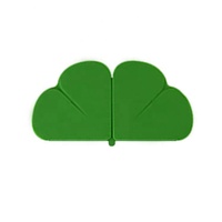 Lingettes humides pour feuilles d'arbre avec couvercle en plastique PP à clapet, emballage de forme spéciale, type extractible, couvercle scellé anti-poussière, soins personnels