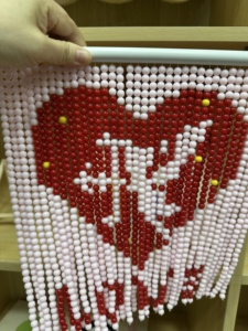 Kit de rideau de perles tortue DIY moderne et décoratif pour la maison, facile à réaliser, à suspendre à la porte ou au mur, cadeaux pour adultes, marque OEM chinoise - Product Image 3