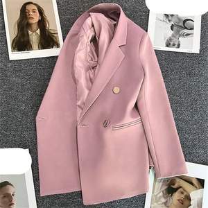 Nova 2024 Primavera Outono <span class=keywords><strong>Blazers</strong></span> Senhoras Terno Casaco Casaco Das Mulheres - Product Image 4