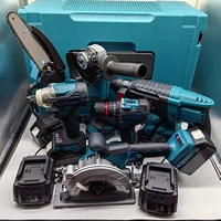Ensemble d'outils sans fil à batterie au lithium 10 pièces, très vendu, comprenant 4 batteries, pour réparation