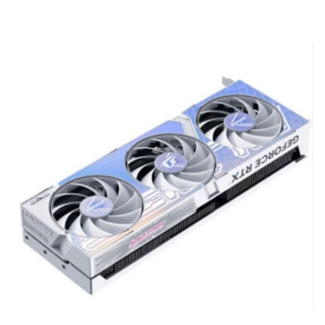 New Colorful RTX GeForce 4060 Ti Ultra Z OC 8GB White Video Card for Desktop Concealable Power Cable