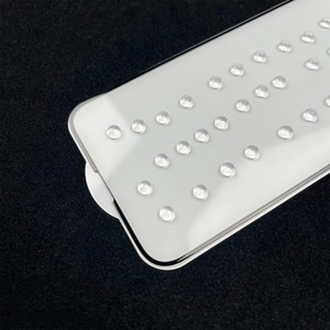 Protectores de pantalla de vidrio templado 2.5D para <span class=keywords><strong>iphone</strong></span> 13 14 Pro max, protectores de pantalla de cubierta completa - Product Image 2