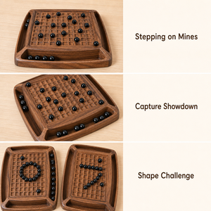Jeu de société magnétique en bois pour enfants de 8 à 12 ans et adultes, soirée <span class=keywords><strong>d</strong></span>'<span class=keywords><strong>échecs</strong></span> en famille, 2 à 4 <span class=keywords><strong>joueurs</strong></span>, cadeaux en bois. - Product Image 6