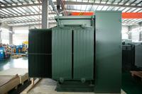 Transformador Trifásico de 1500KVA Montado en Plataforma, Enfriamiento ONAN/ONAF, 50/60Hz, Grupo Vectorial Dyn11, Alta Eficiencia para Energía Industrial