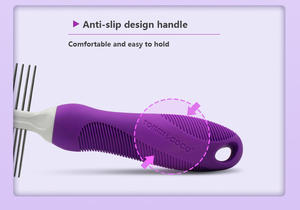 Edelstahl Zähne Tierhaar Tangle Mats Entferner Hund Katze Pelz Pflege Kamm - Product Image 5