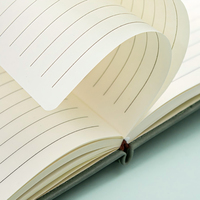Coffret Cadeau Carnet de Notes A5 Personnalisé en Cuir Souple Épais pour Bureau, Journal avec Impression de LOGO Optionnelle, Style Chinois Élégant