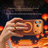 Coque de téléphone de luxe pour dropshipping avec support magnétique, antichute et protection renforcée, étui professionnel pour homme compatible iPhone 17 Pro Max