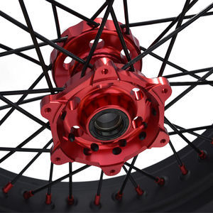 Accessoires de moto personnalisés, jantes rayées, ensembles de roues de moto, roues supermoto pour HONDA <span class=keywords><strong>CRF</strong></span> 250 450 <span class=keywords><strong>2018</strong></span> - Product Image 5