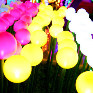 Guirlande lumineuse à LED pour paysage extérieur, rose <span class=keywords><strong>d</strong></span>'oreille <span class=keywords><strong>de</strong></span> <span class=keywords><strong>blé</strong></span> rougeoyante, lumières <span class=keywords><strong>de</strong></span> Noël et <span class=keywords><strong>de</strong></span> vacances avec lanternes - Product Image 4